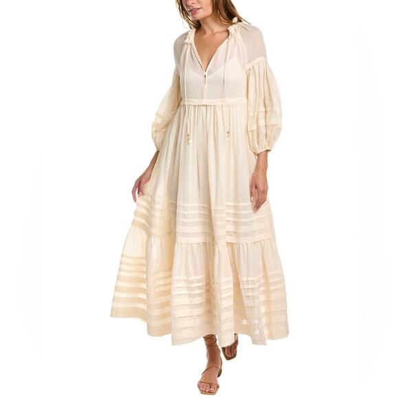 Zimmermann Dresses & Skirts - Zimmerman Moonshine Tuck Midi Dress | Size 8